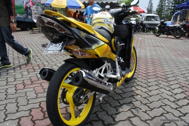 Yamaha Lagenda 115Z Autoshow Modified at Shah Alam Bike Week 