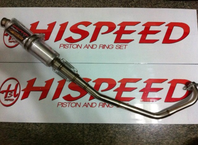 HISPEED Racing Exhaust Pipe
