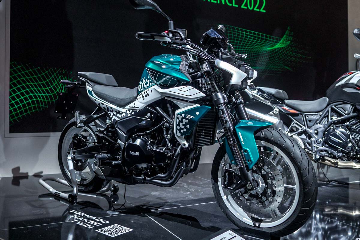 EICMA 2022 Benelli Tornado Naked Twin 500 2023 47 6HP 46Nm