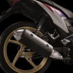 Sporty Exhaust Silencer And Heat Protection