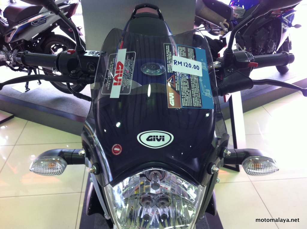 Givi-windshield-fz150-1 - MotoMalaya.net - Berita dan 