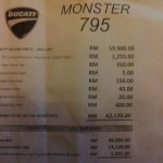 Ducati Monster 795 Malaysia Price