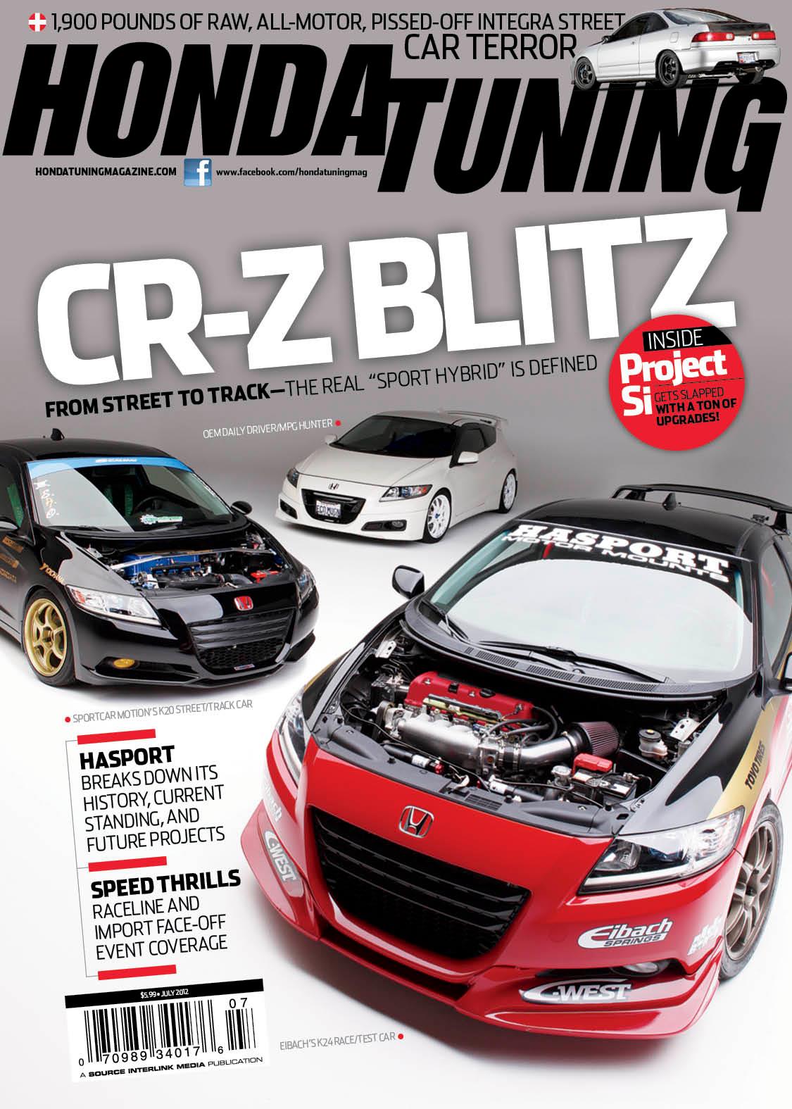 Honda Tuning Magazine Cover July2012