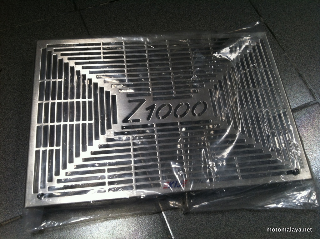 Z1000 Radiator Cover