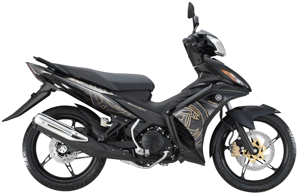 5 2014 Yamaha135lces Black Gold