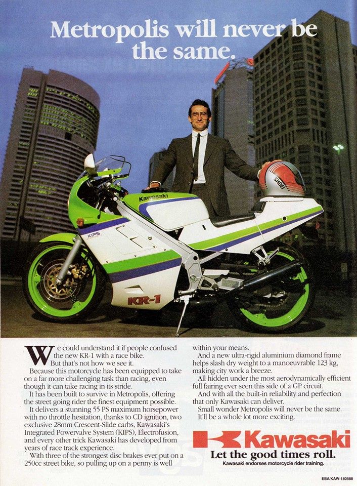 1988 Kawasaki Kr 1