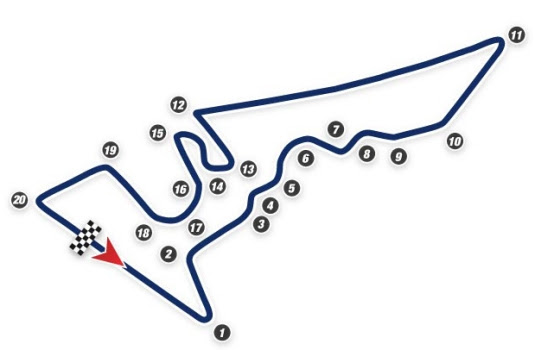 Circuit Of The Americas Layout