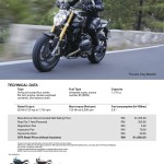 Motorrad Spec Sheet The New Bmw R 1200 R