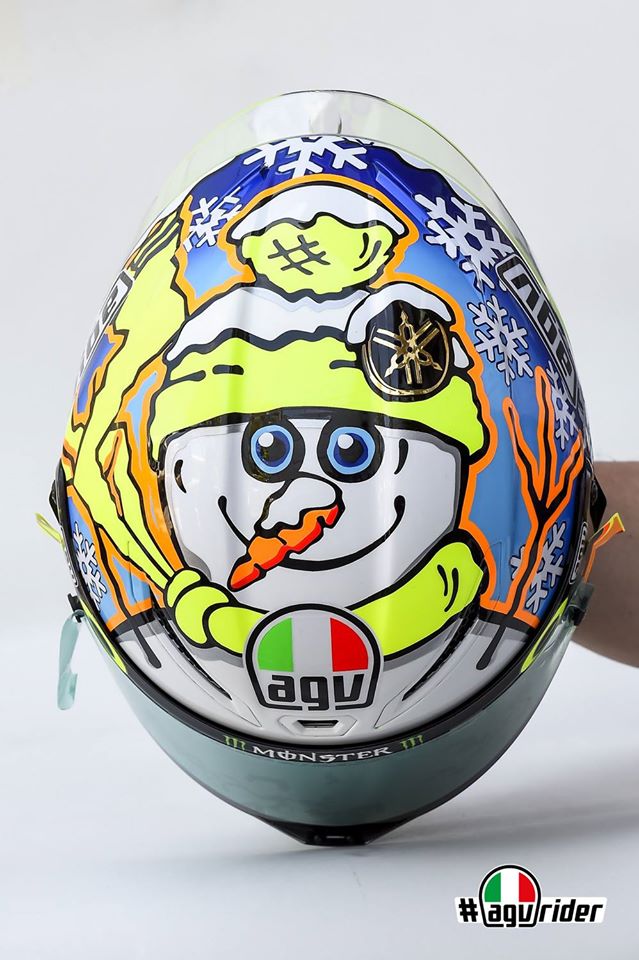 2016 Rossi Snowman Helmet Agv 008