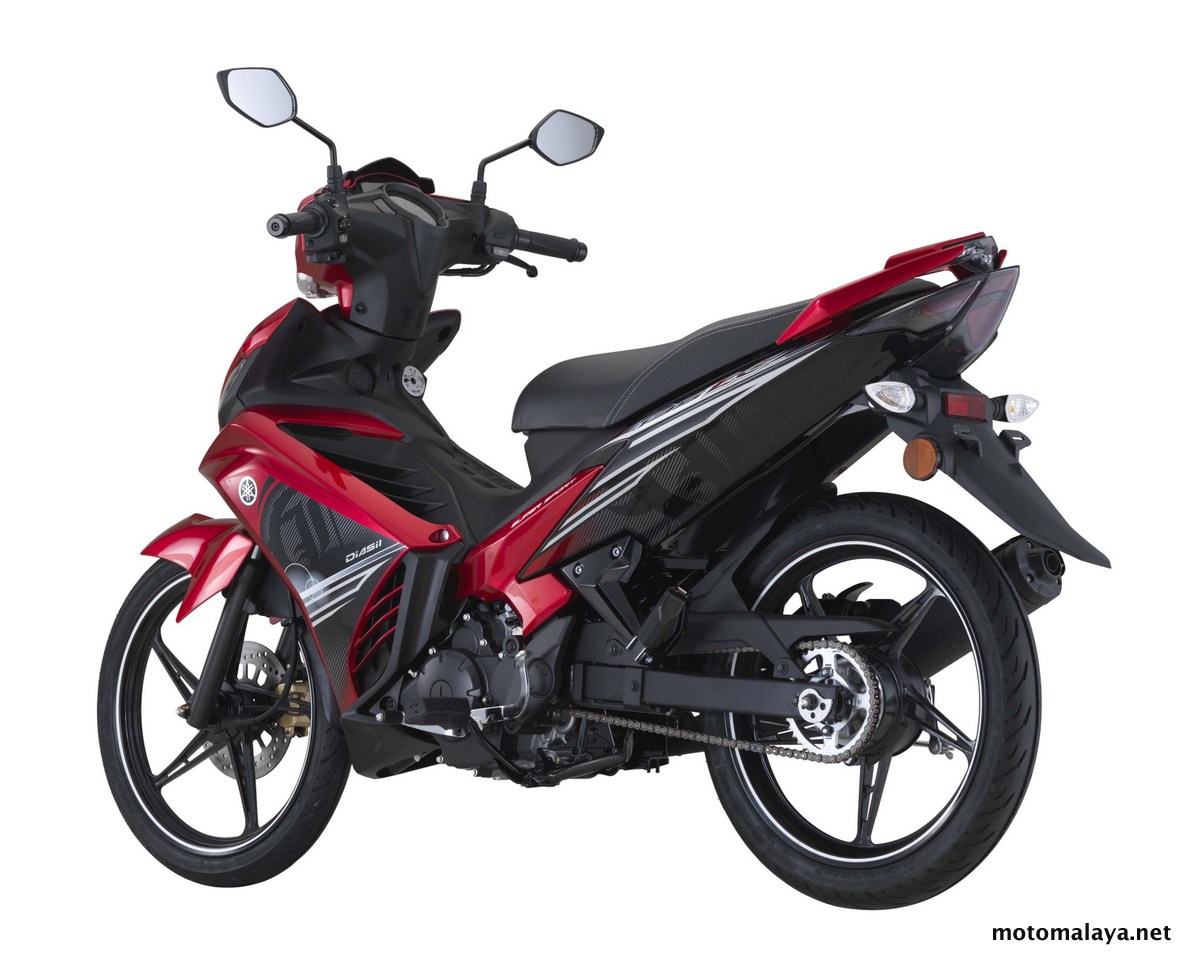 2016 Yamaha  LC135  Merah Hitam LCR 0040 001 MotoMalaya 