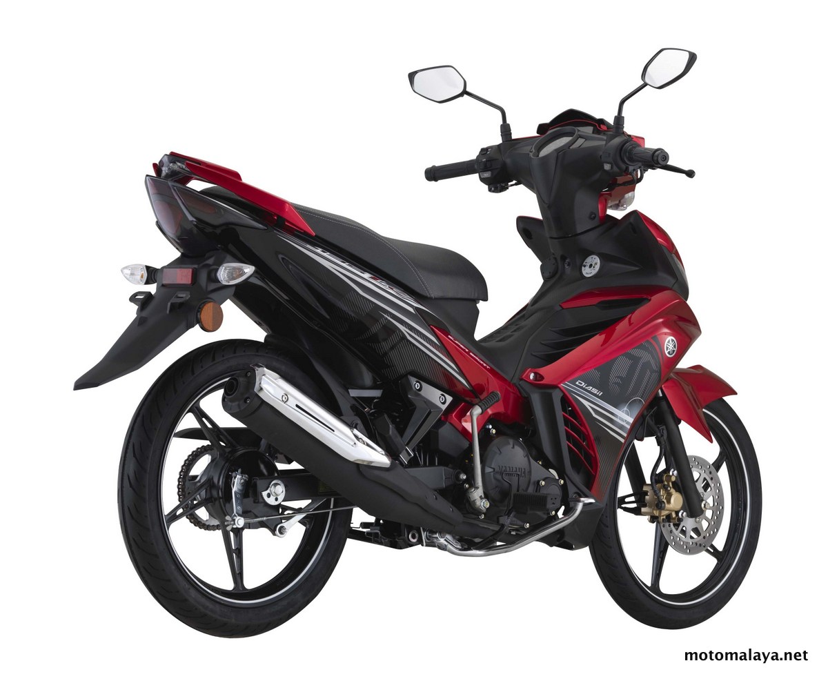 2022 Yamaha LC135 Merah Hitam LCR 0040 007 MotoMalaya 