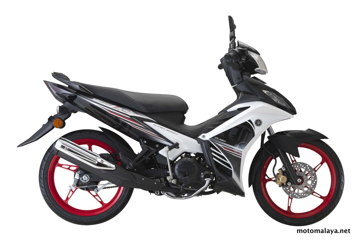 2019 Yamaha LC135 Putih  Hitam  LCW 0050 007 MotoMalaya 