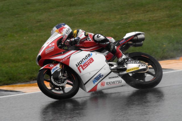Khairul Racing in the rain