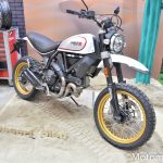 2017 Ducati Scrambler Cafe Racer & Desert Sled Moto Malaya 55