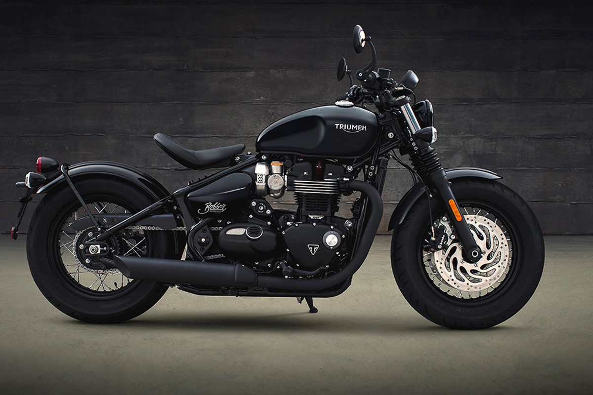 bobber black triumph 2020