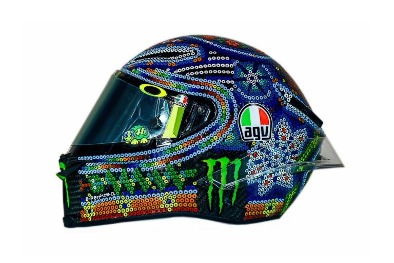 Valentino Rossi Winter Test Agv Pista Gp R Huichol Art Helmet 01 768x512