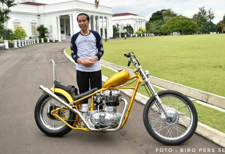 2018 Indonesia President Joko Widodo Custom Motorcycle Royal Enfield 1 2 768x527