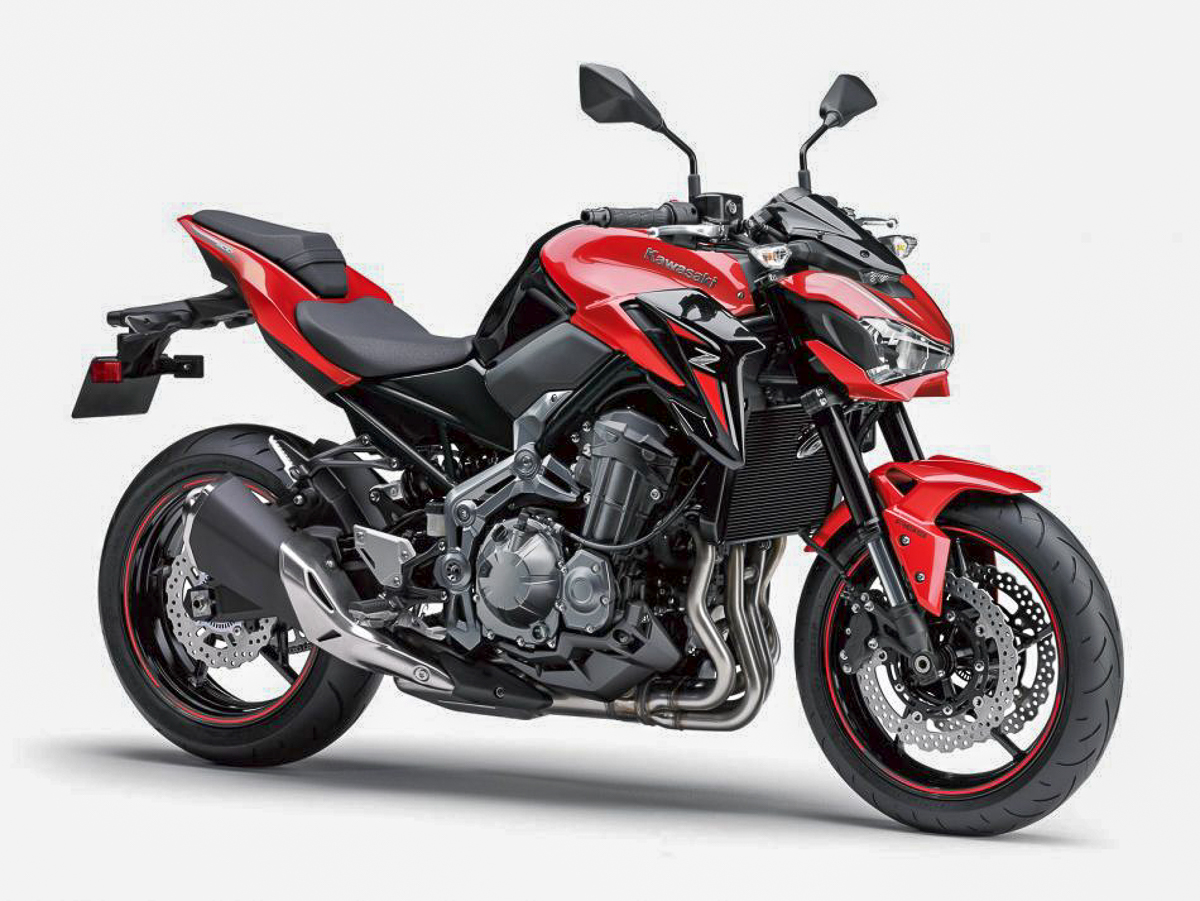 2018 Kawasaki Z900 Abs Special Edition Candy Persimmon Red 4