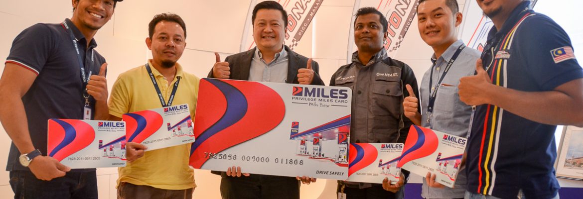 2018 Motonation Petron Malaysia Lucky Draw Petron Miles Cards 15