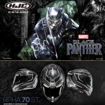 2018 Hjc Rpha70 Black Panther Sport Touring Helmet 1