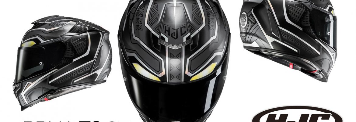 2018 Hjc Rpha70 Black Panther Sport Touring Helmet 2 2