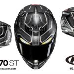 2018 Hjc Rpha70 Black Panther Sport Touring Helmet 2 2
