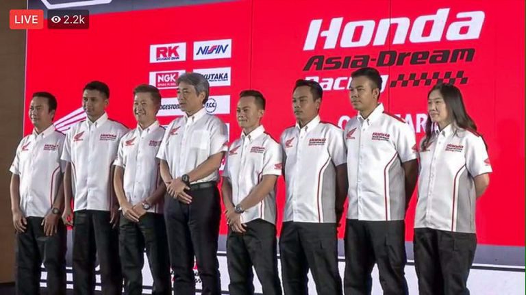 2018 Honda Asia Dream Racing Team Zaqhwan Zaidi 5 768x431