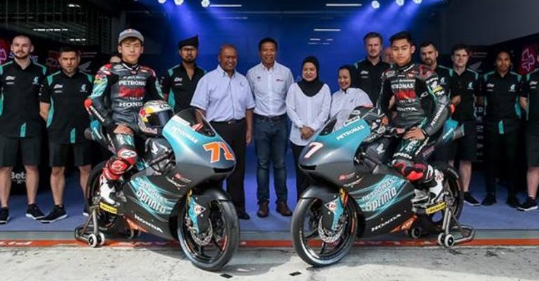 2018 Moto3 Petronas Sprinta Racing Adam Norrodin Ayumu Sasaki 13 768x511