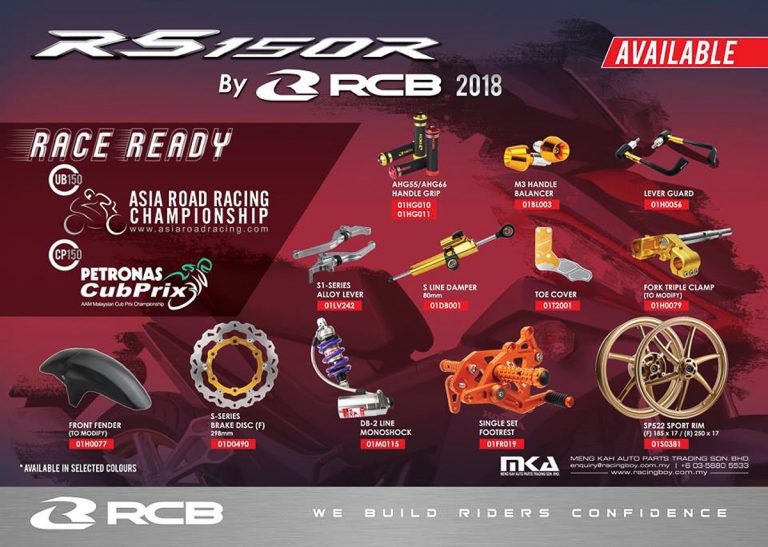 2018 Racing Boy Race Ready Collection Honda Rs150r Yamaha Y15zr 4 768x547