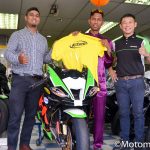 Azlan Shah Signs Chia Motor Pj Kawasaki Msc 2018 15