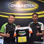 Azlan Shah Signs Chia Motor Pj Kawasaki Msc 2018 2