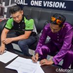 Azlan Shah Signs Chia Motor Pj Kawasaki Msc 2018 5