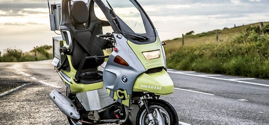 A Bmw C1 Was Used As It Has A Roof To Mount More Equipment Courtesy Of Autoreview.ru 