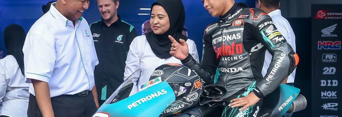 2018 Moto3 Petronas Sprinta Racing Adam Norrodin Ayumu Sasaki 12