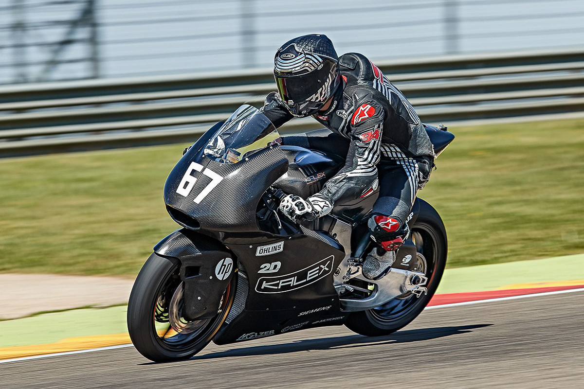 Moto2 Tests 2019 Triumph 765cc Engine 9