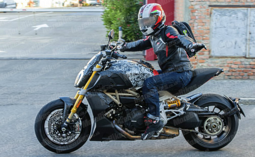 2019 Ducati Diavel Spy Shot 2 Courtesy Of Motorbikes.co .uk 