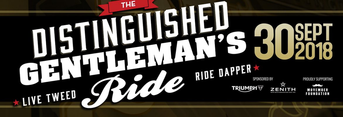 Distinguished Gentlemans Ride Dgr 2018 2