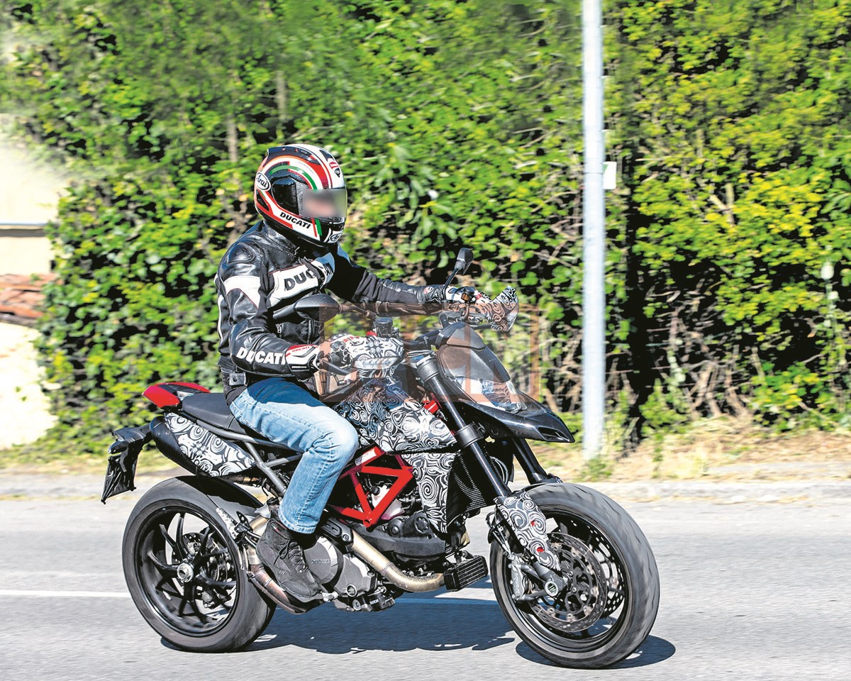 Ducati Hypermotard Spyshot