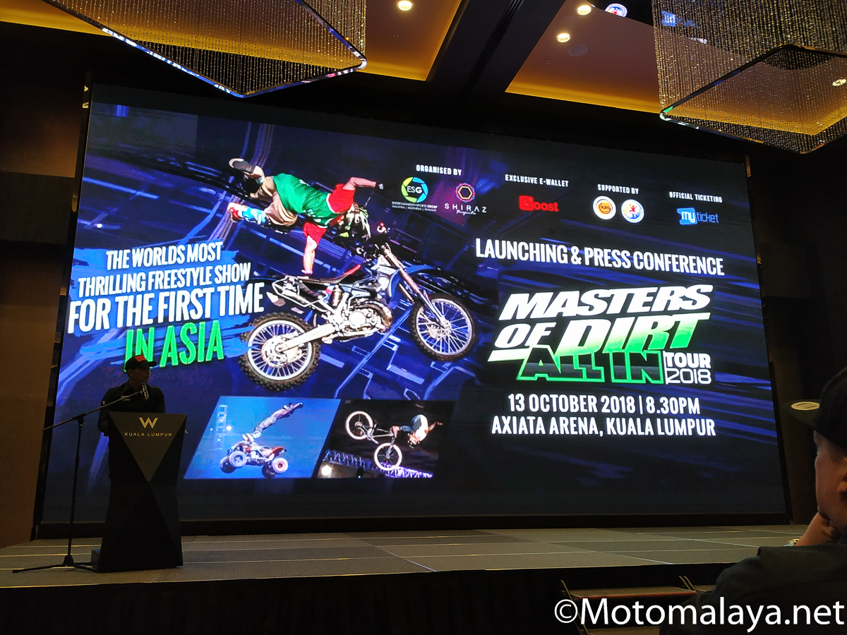 Masters Of Dirt All In Tour 2018 Malaysia Asia 3