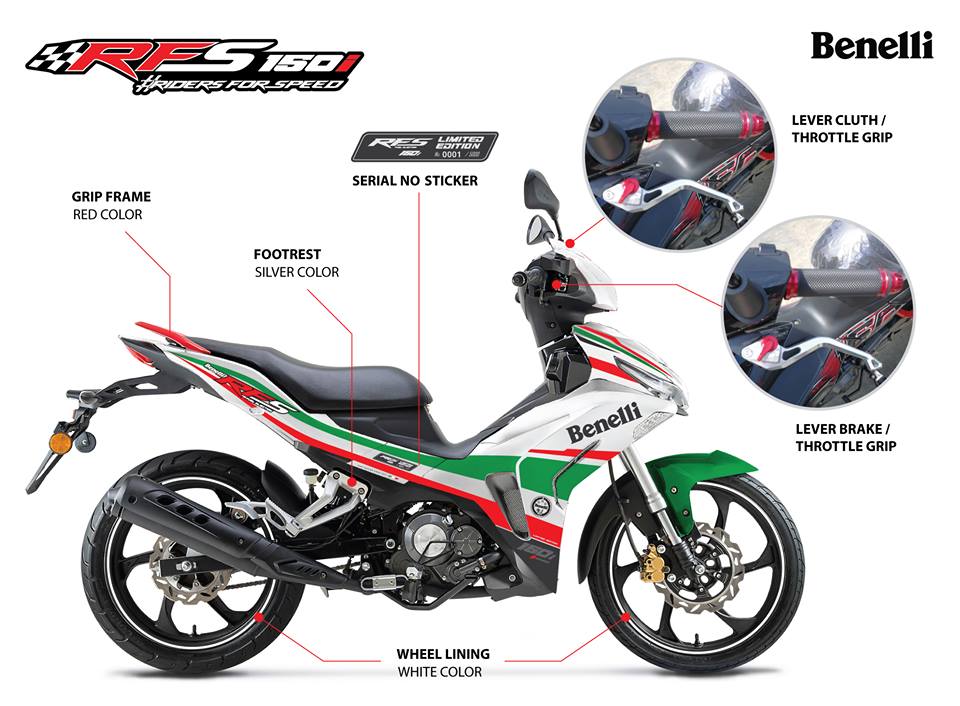 2019 Benelli Rfs 150i Limited Edition Le 003