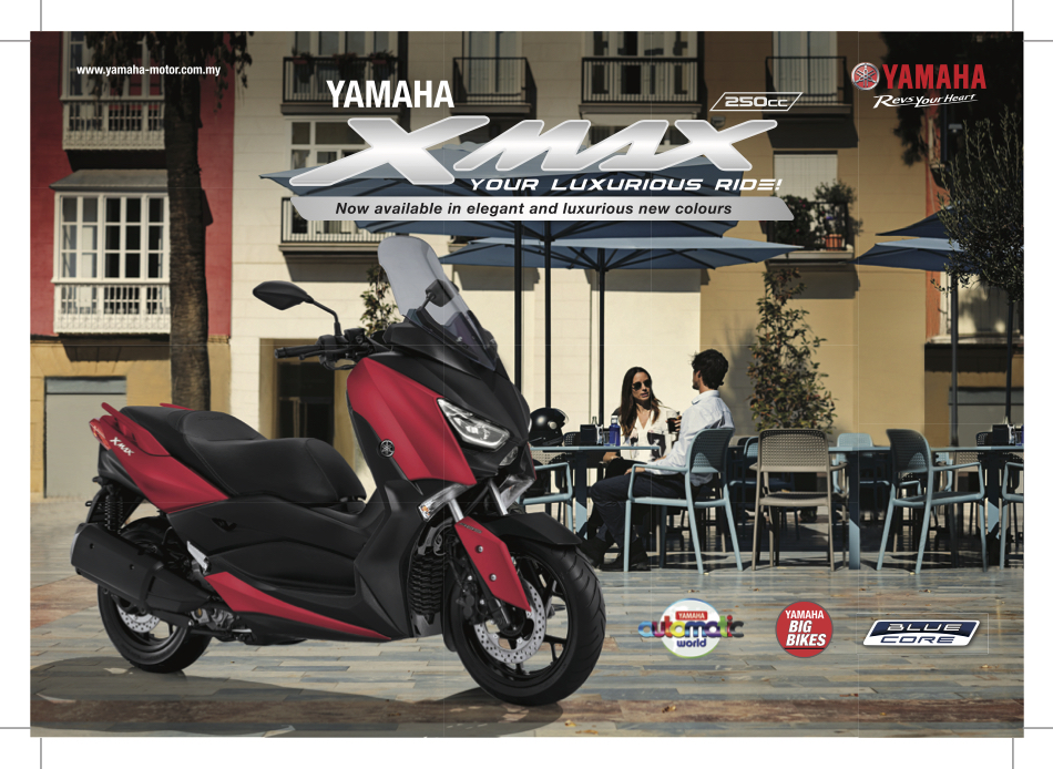 Yamaha Xmax 2018 Leaflet