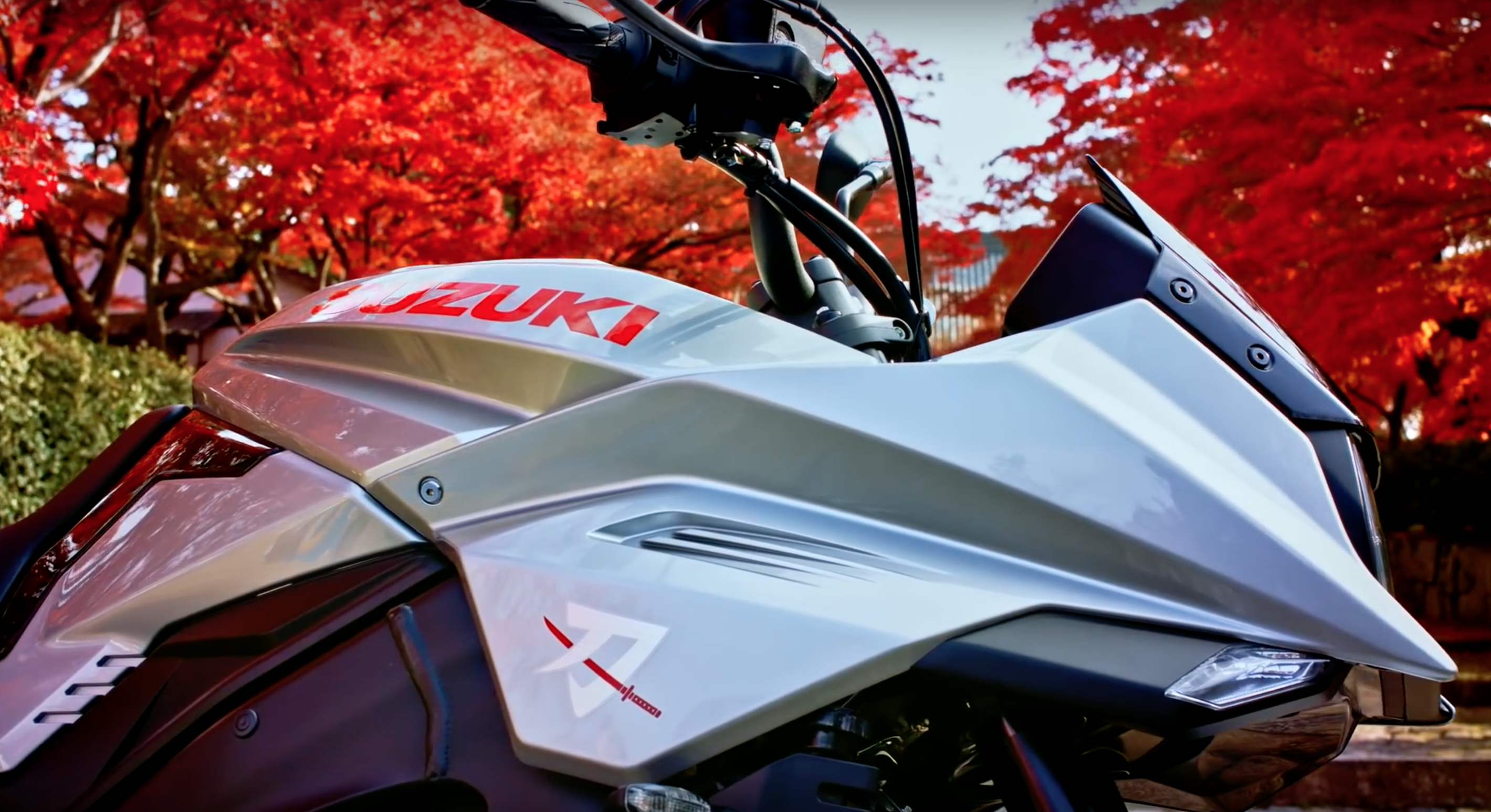 Screenshot Of Suzuki Katana Video Courtesy Of Suzuki