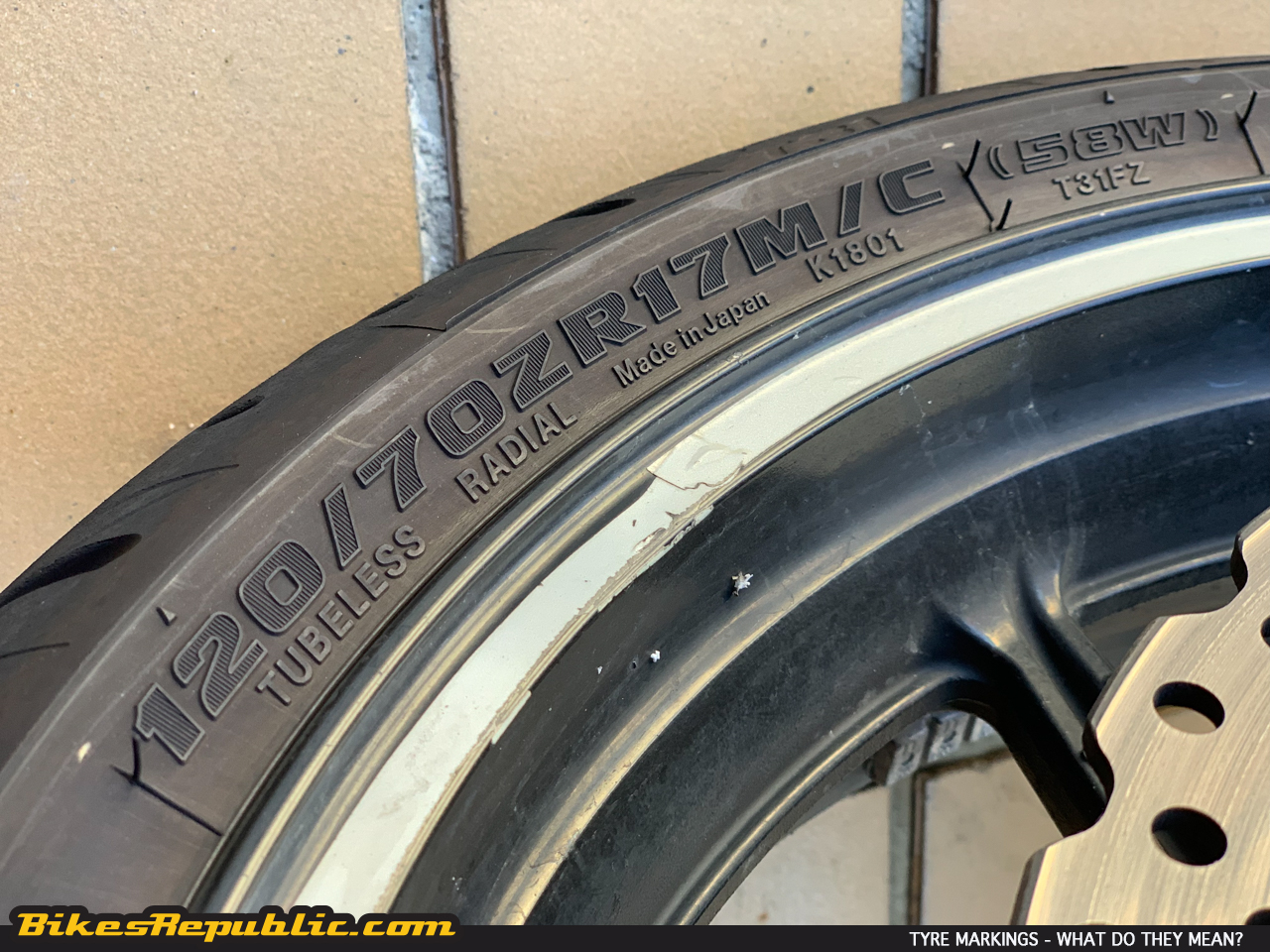 Tyre Markings 1