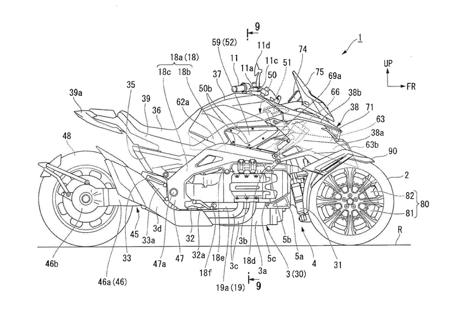 Honda Trike Patent 1