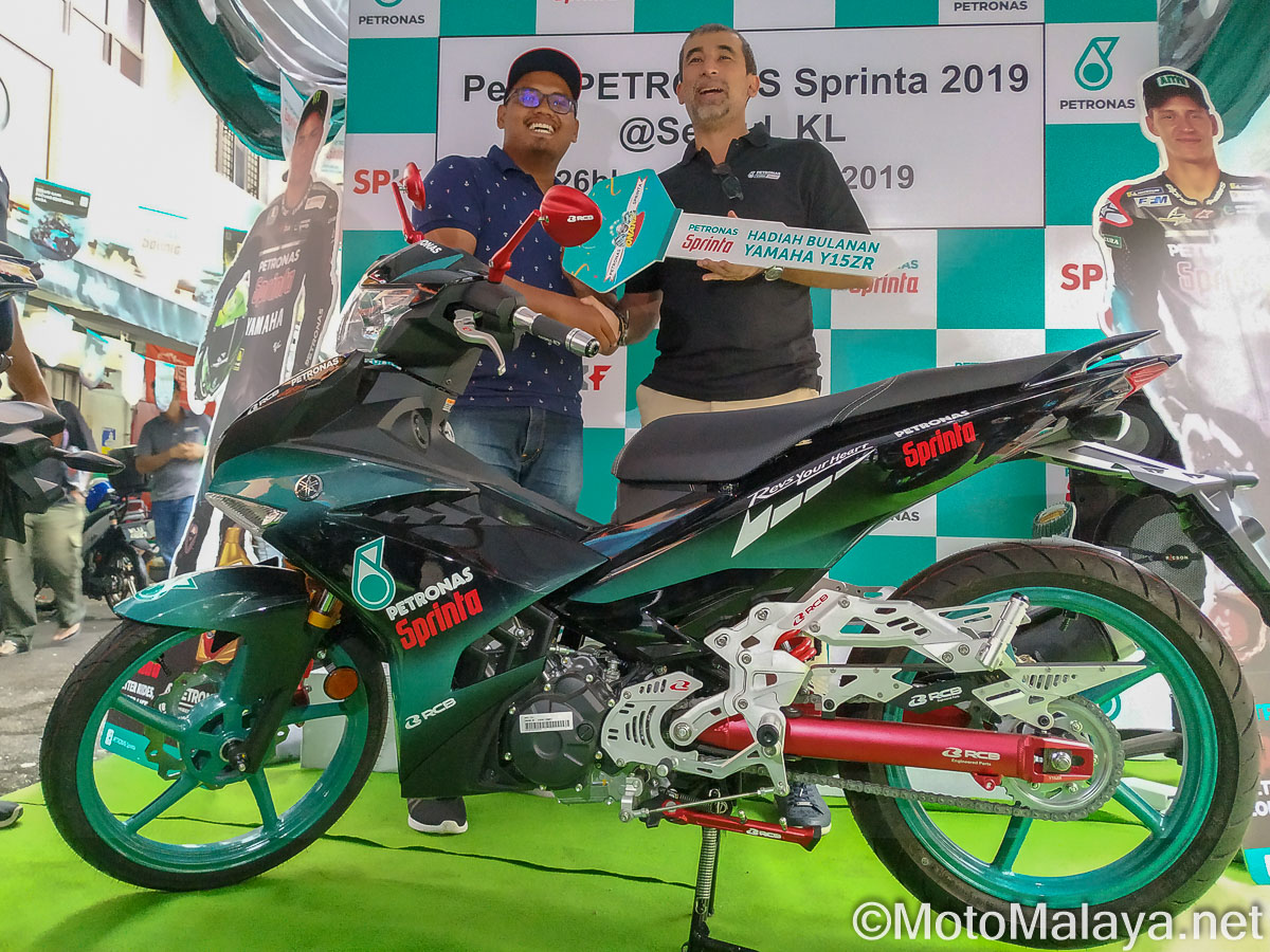Petronas Sprinta Bonanza 2019 Contest Yamaha Y15zr 5