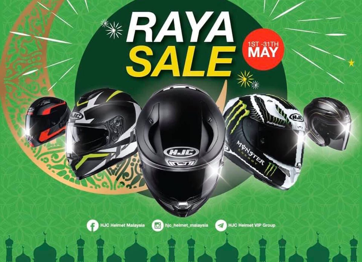Hjc Helmet Raya Promotion
