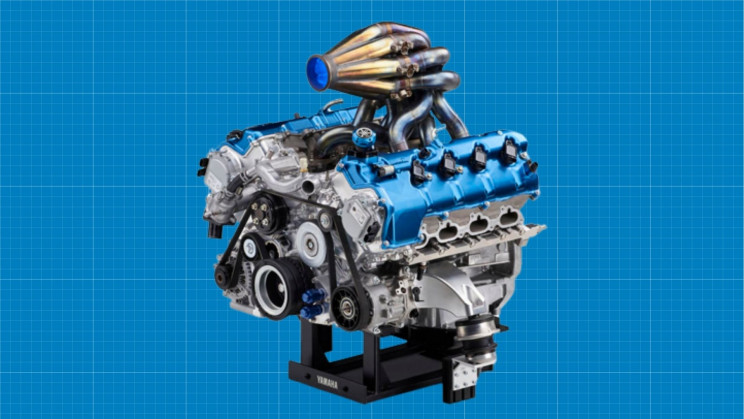 Yamaha Toyota Enjin Hidrogen V8