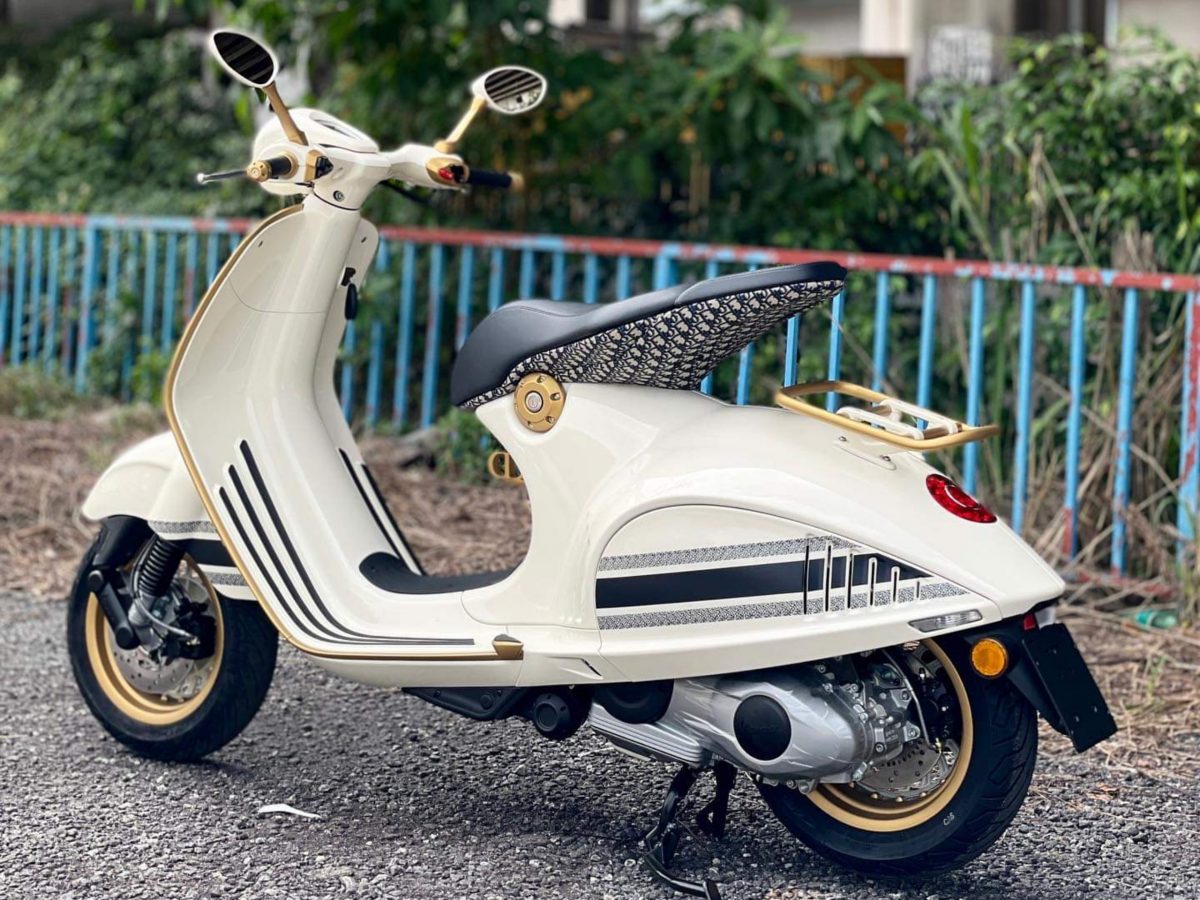 This Vespa 946 X Dior scooter is now on sale for RM1XX, 000