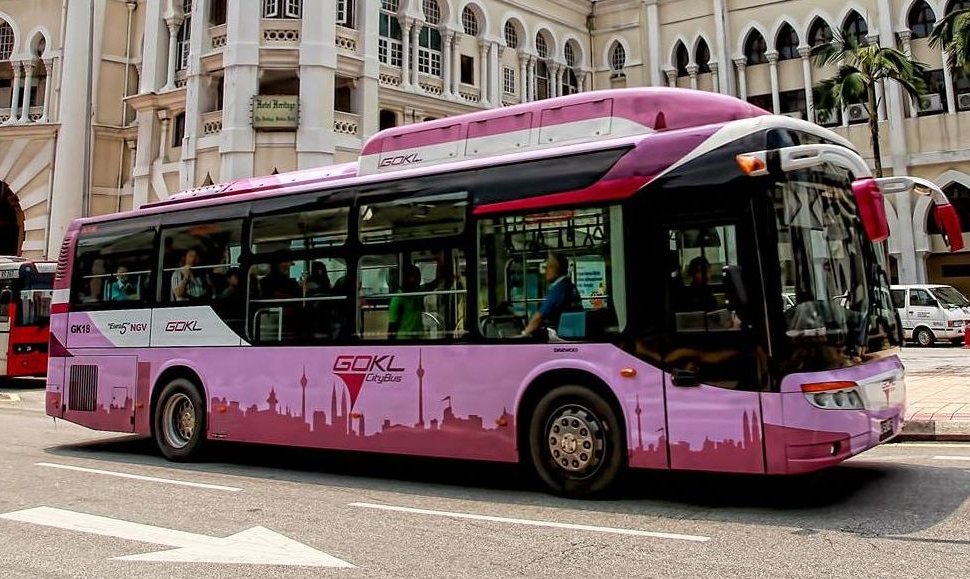 Go Kl City Bus At Ktm Kuala Lumpur
