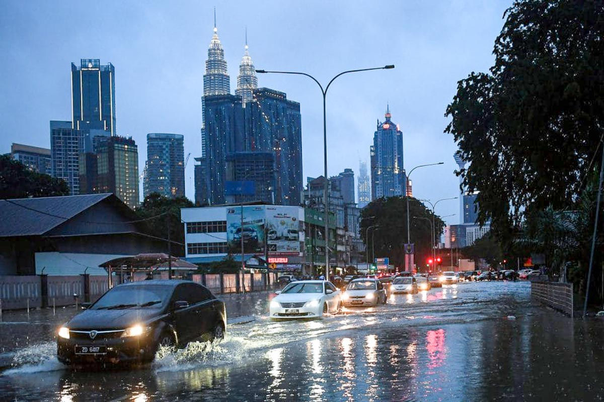 Hujan Lebat Kuala Lumpur 1